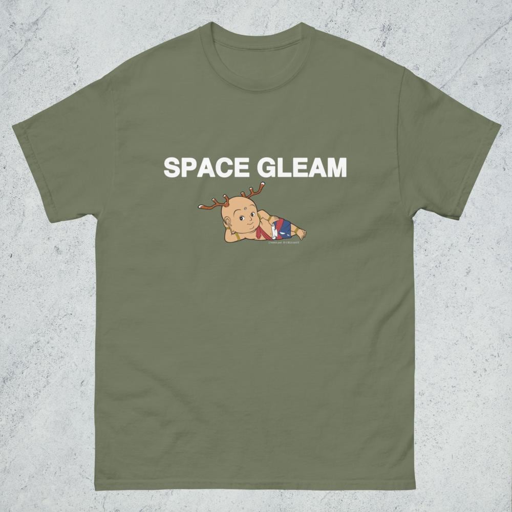 第二弾 SPACE GLEAM×せんとくんコラボ メンズ クラシックTシャツ
