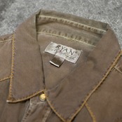 embroidery design silk blend western shirt