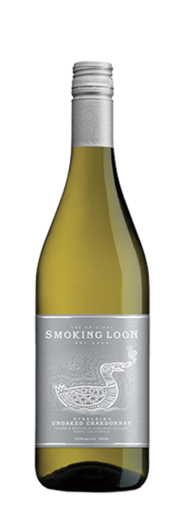 スティールバード アンオークド シャルドネ カリフォルニア 24 スモーキング・ルーン Steelbird Unoaked Chardonnay California 24 Smoking Loon
