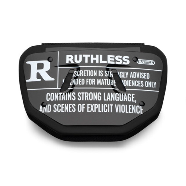 BATTLE バックプレート "Ruthless" モデル アメフト プロテクター