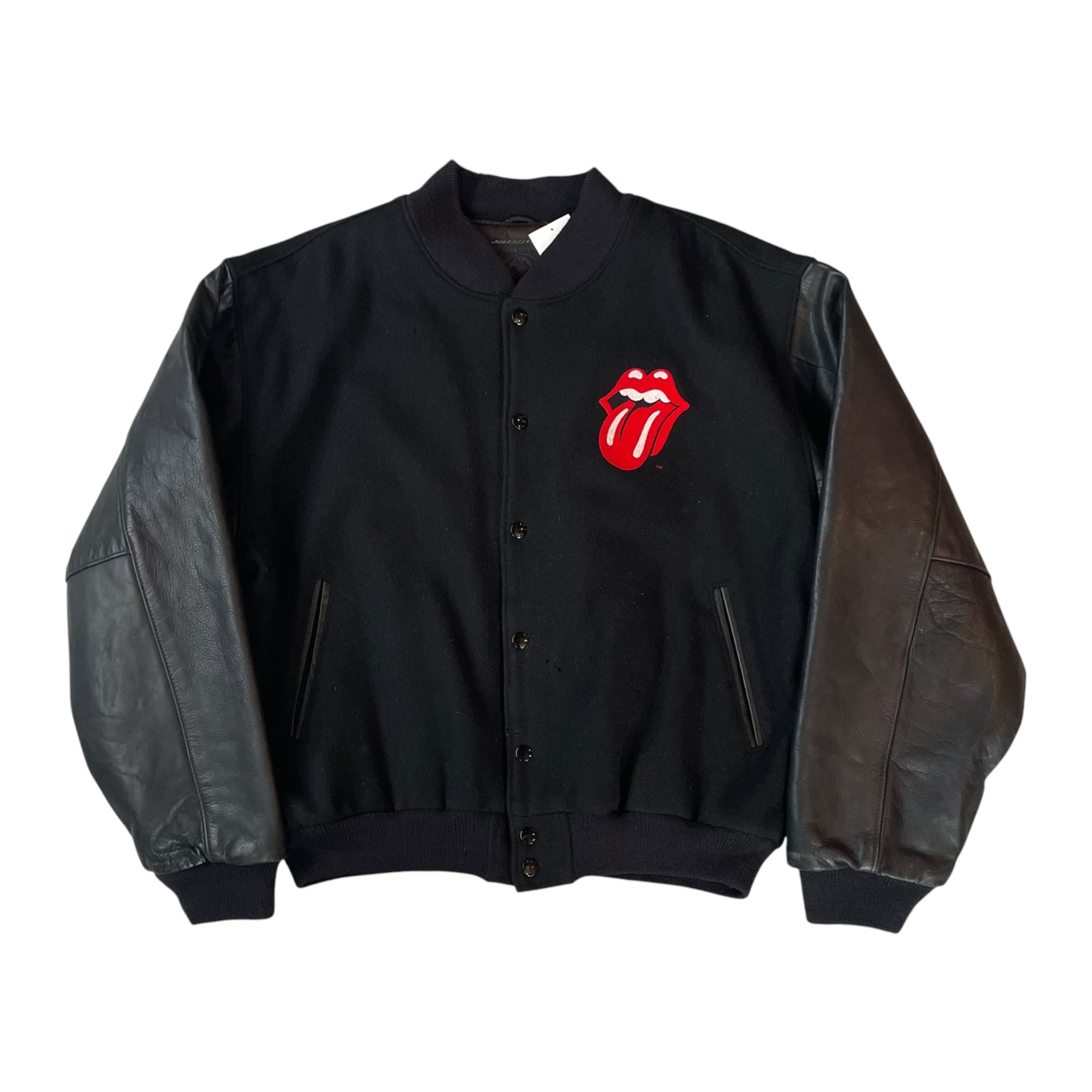 Special!! 1995s The Rolling Stones × Budweiser "Voo Doo Lounge" Virsity Jacket