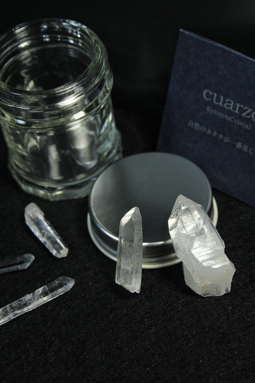 【1502】瓶詰め2種の宮崎水晶