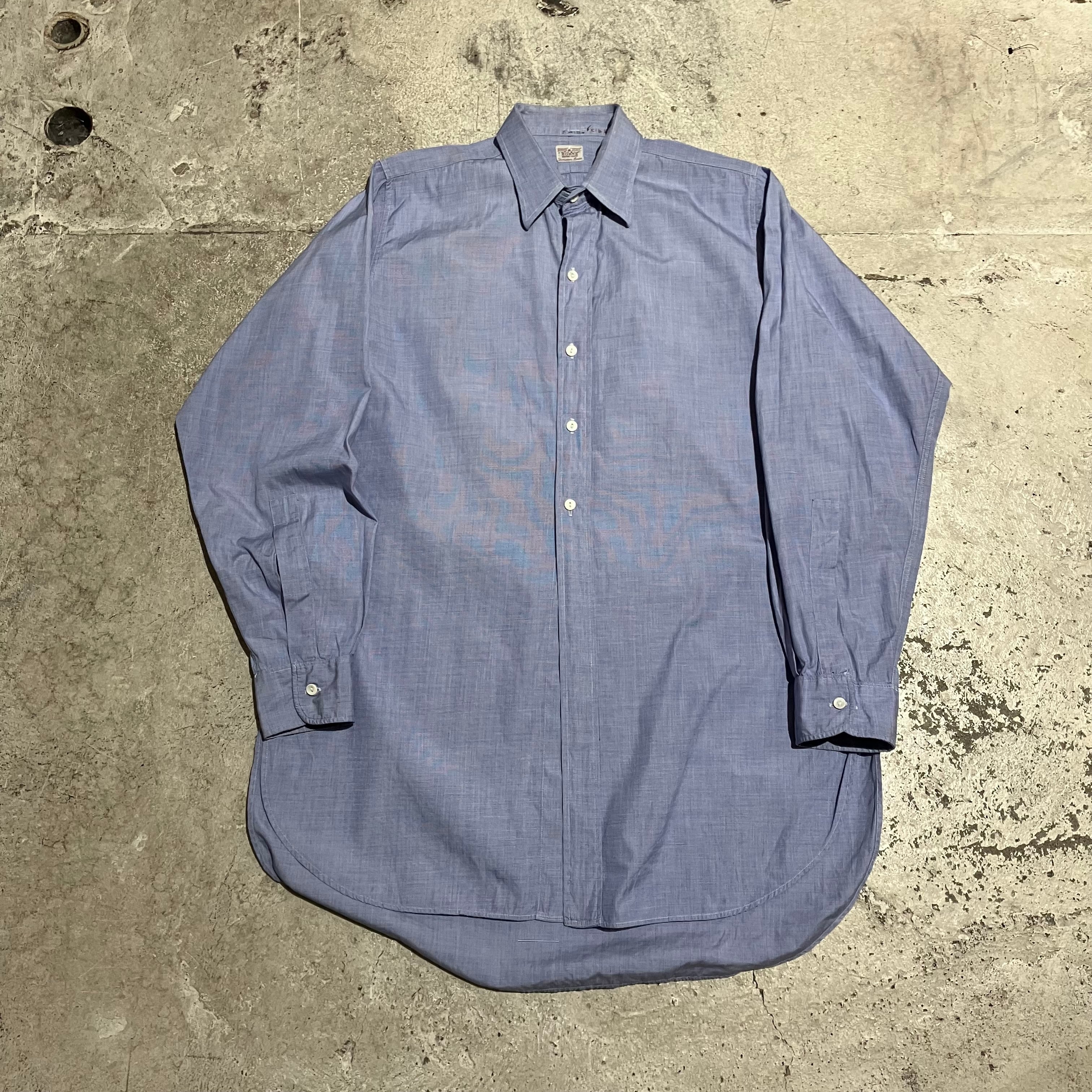 60s～ イギリス軍 / オフィサーシャツ サイズ15 | DonDonDown Koenji