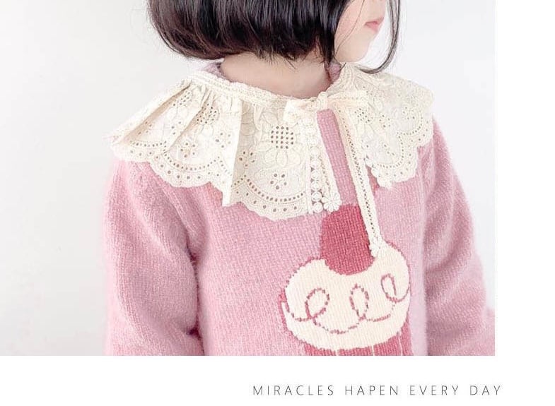 即納】レース付け襟(5デザイン) | 海外子供服とバレエ用品のお店‎‪‬