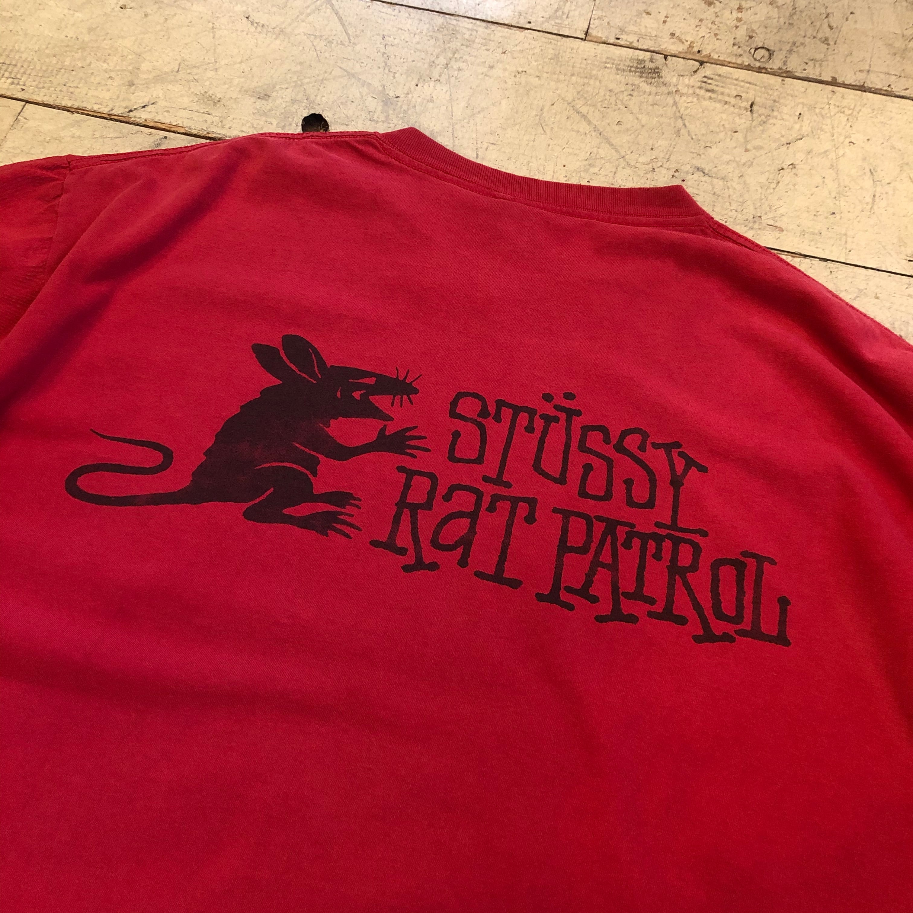 old stussy rat patrol 80s Tシャツ　XL