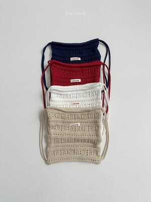 【予約】Crochet Knit Bag / minirobe