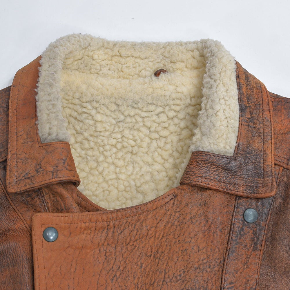 80～90s Aging design エイジング加工 変形ダブルブレスト ボア