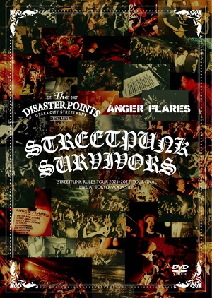 THE DISASTER POINTS / ANGER FLARES "STREETPUNK SURVIVORS" DVD