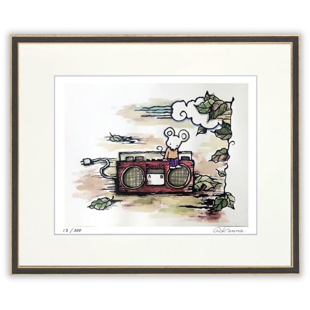 KANNA 「赤いラジカセ」