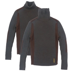 JEAN PAUL GAULTIER HiNeckBi-ColorKnit