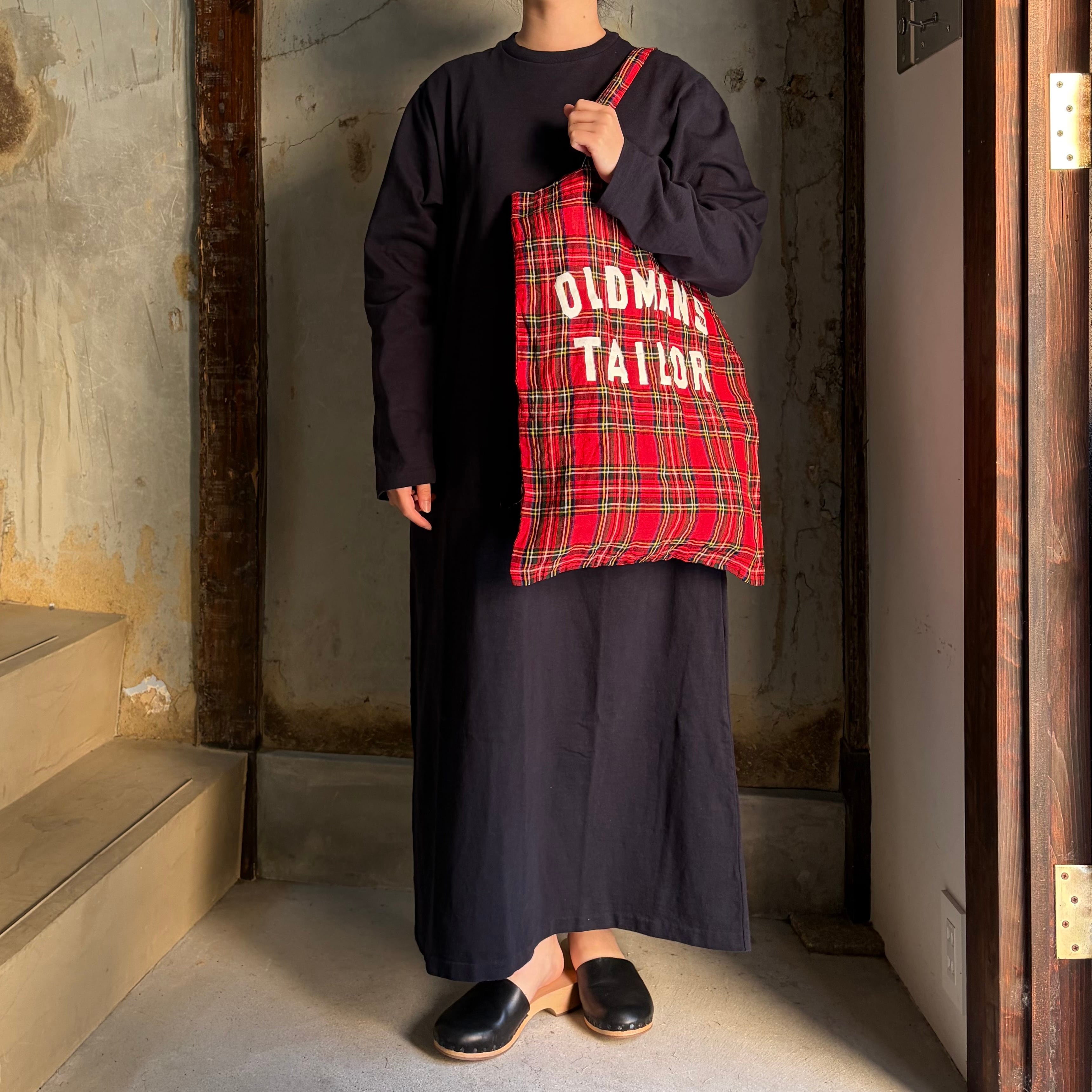 OLDMAN'S TAILOR オールドマンズテーラー OMT PRINT LINEN TOTE BAG/ OMTプリントリネントートバック #m1449