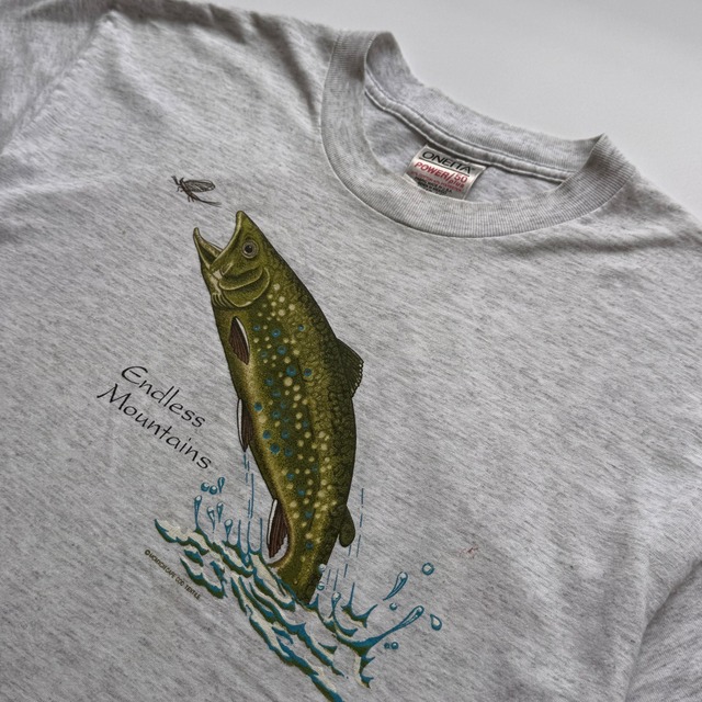 Vintage Brook Trout Tee made in USA Tシャツ　ブルックトラウト
