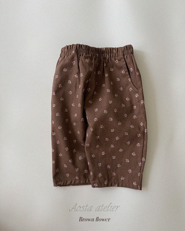 brown L［即納］love pants / aosta  26autumn