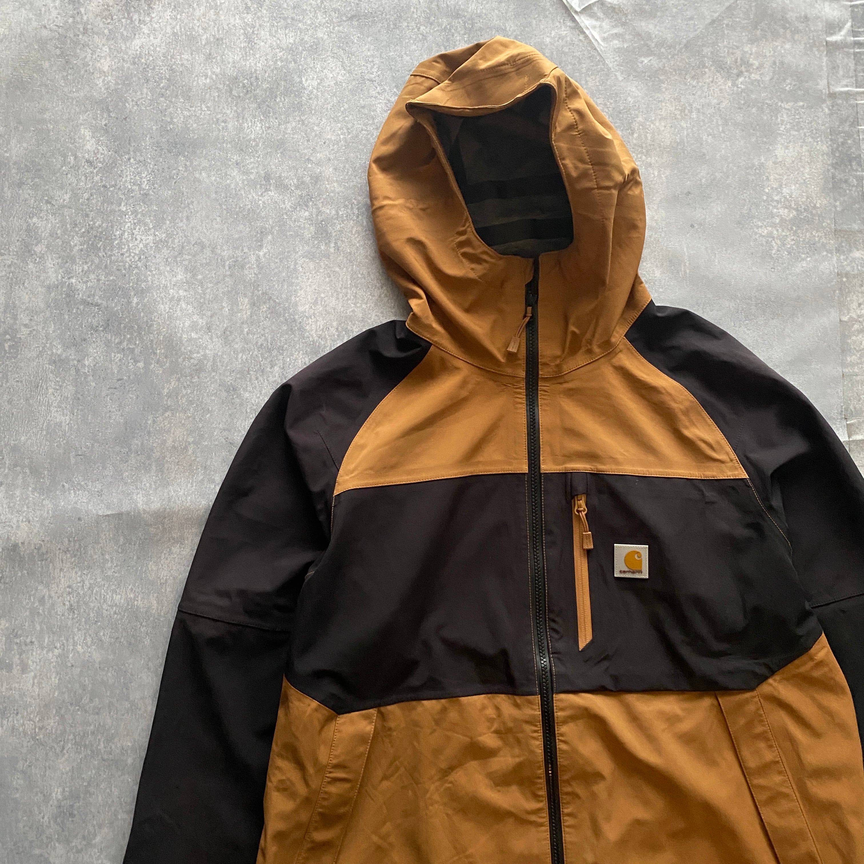 carhartt カーハート　ストームディフェンダー　ブラウン　マウンテンパーカー