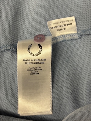 イギリス製 FredPerry フレッドペリー 鹿の子ポロシャツ