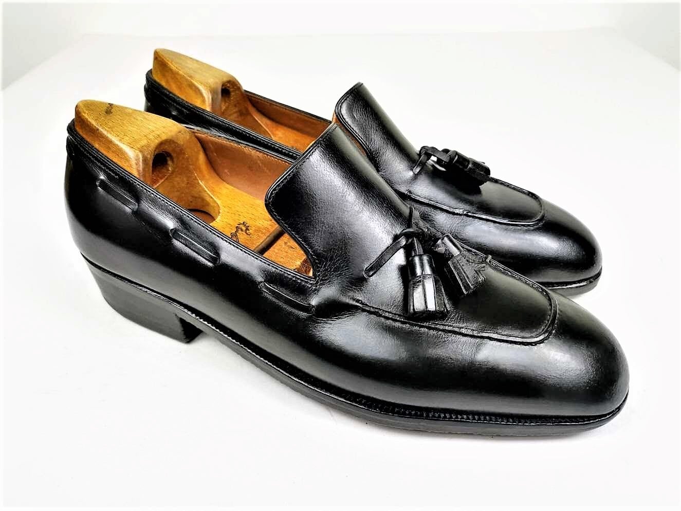 ジョンロブ John Lobb ビスポーク タッセルローファー 黒 美品