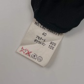 VALENZAPO SPORTS バレンザ ポー スポーツ ラインストーン 長袖 ストレッチ 長袖 Tシャツ カットソー  40/ブラック レディース