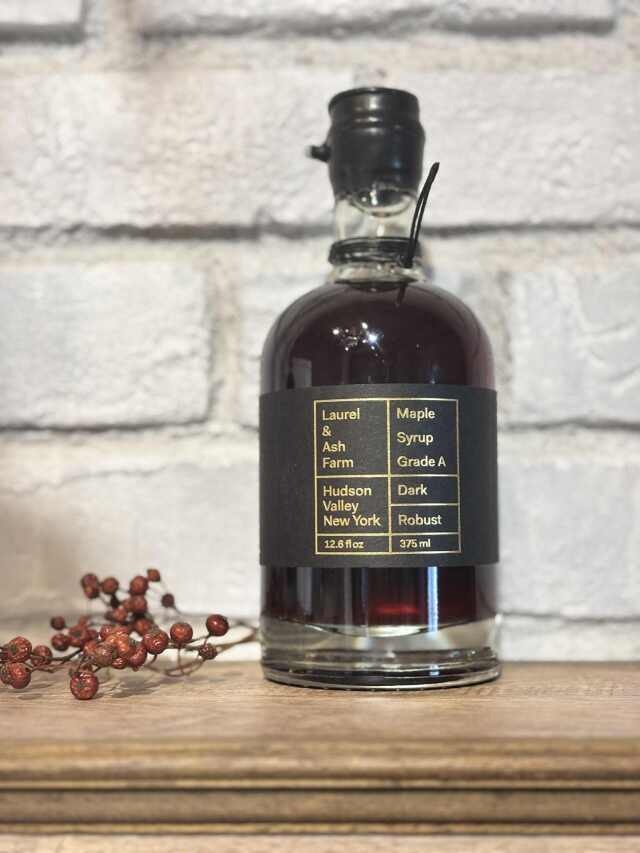 メープルシロップ　-Dark- 375ml【ニューヨーク】