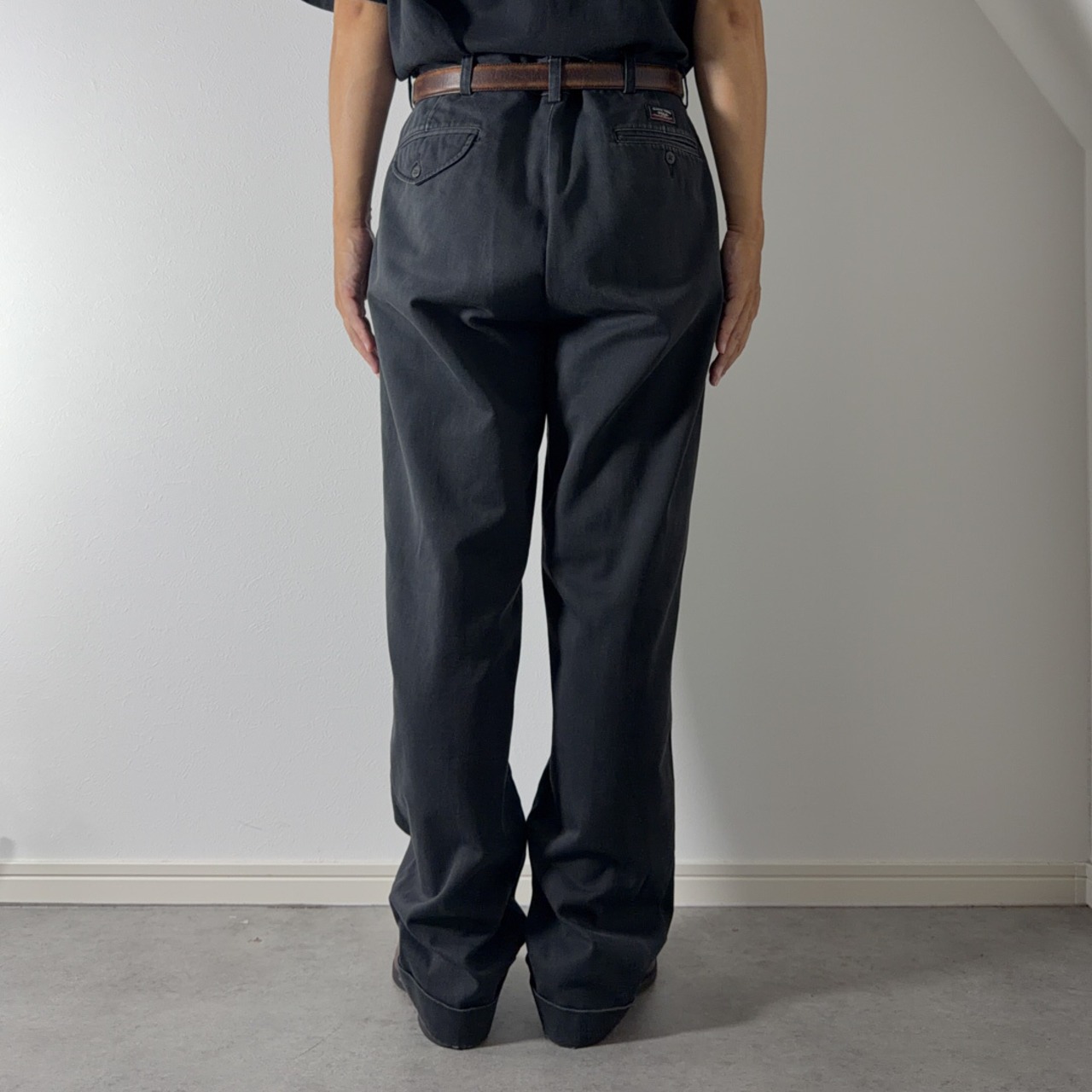 Polo by Ralph Lauren POLO CHINO HAMMOND black [W33L30.5相当] 古着 - 14