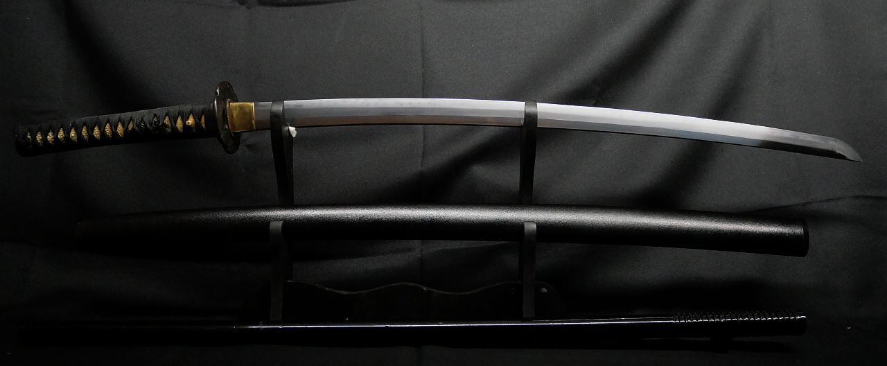 現代刀】陸軍受命刀工 関住吉田兼吉 67cm 刀身重量750g 元幅約3cm 元重