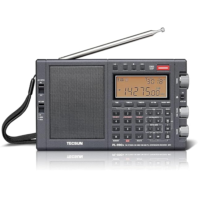 TECSUN 日本正規代理店 PL-990x (PL-990) BCL 短波ラジオ FM/MW/SW/LW