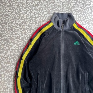 adidas / 00's velour track jacket  sizeS