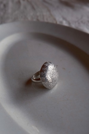 KAREN SILVER RING /008