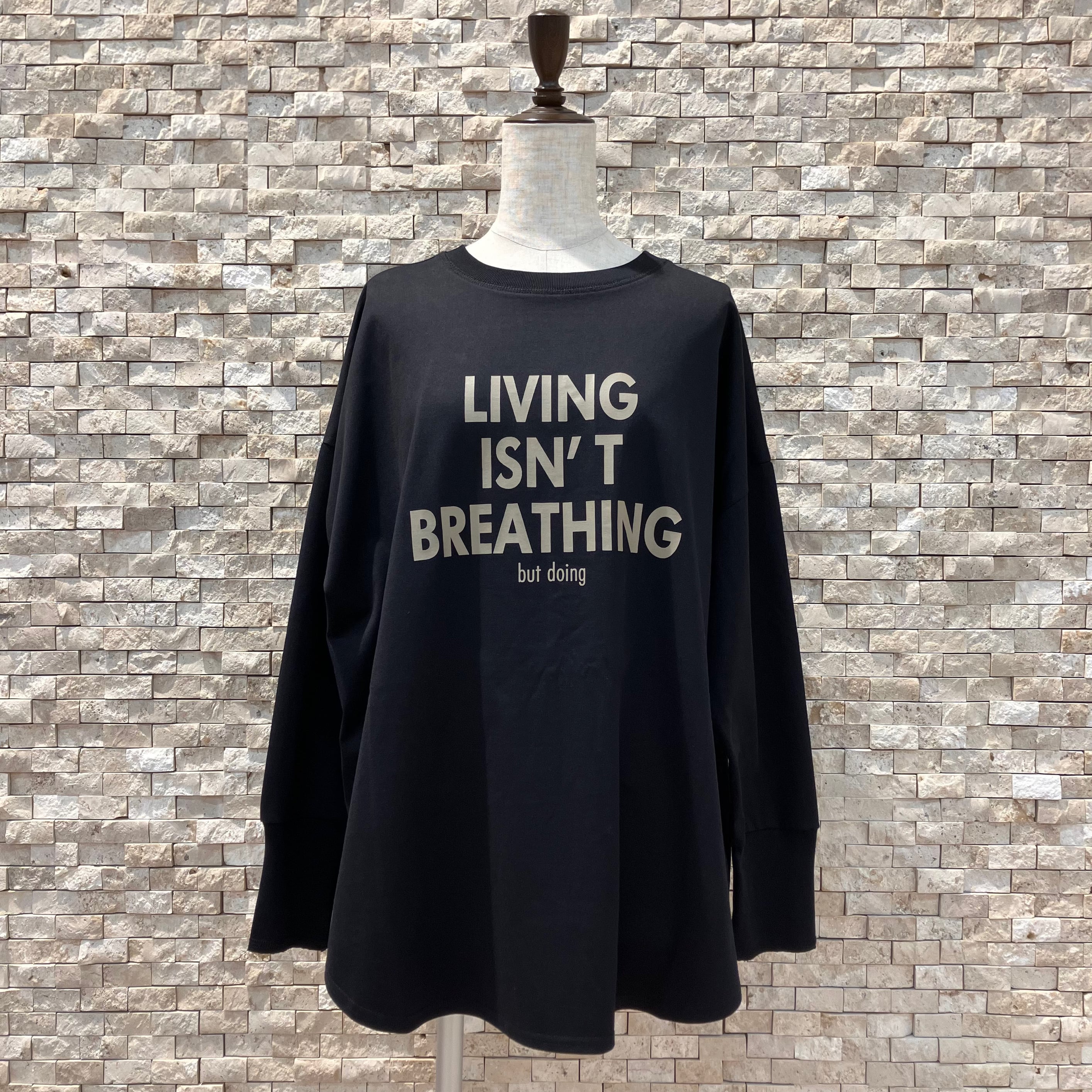 長く使えるAnna Kerryオーバーサイズ ロンT　後ろロゴ 長く使えるAnna Kerryオーバーサイズ ロンT後ろロゴ