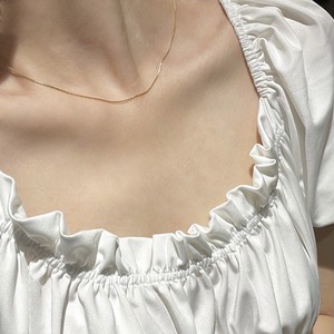 simple narrow necklace　2litr05576