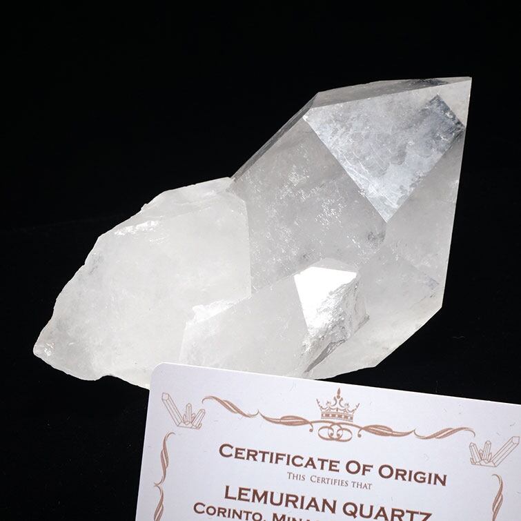 水晶 クラスター ブラジル ミナスジェライス州 コリント産 レムリアンシード 証明書付属 一点物 282-217