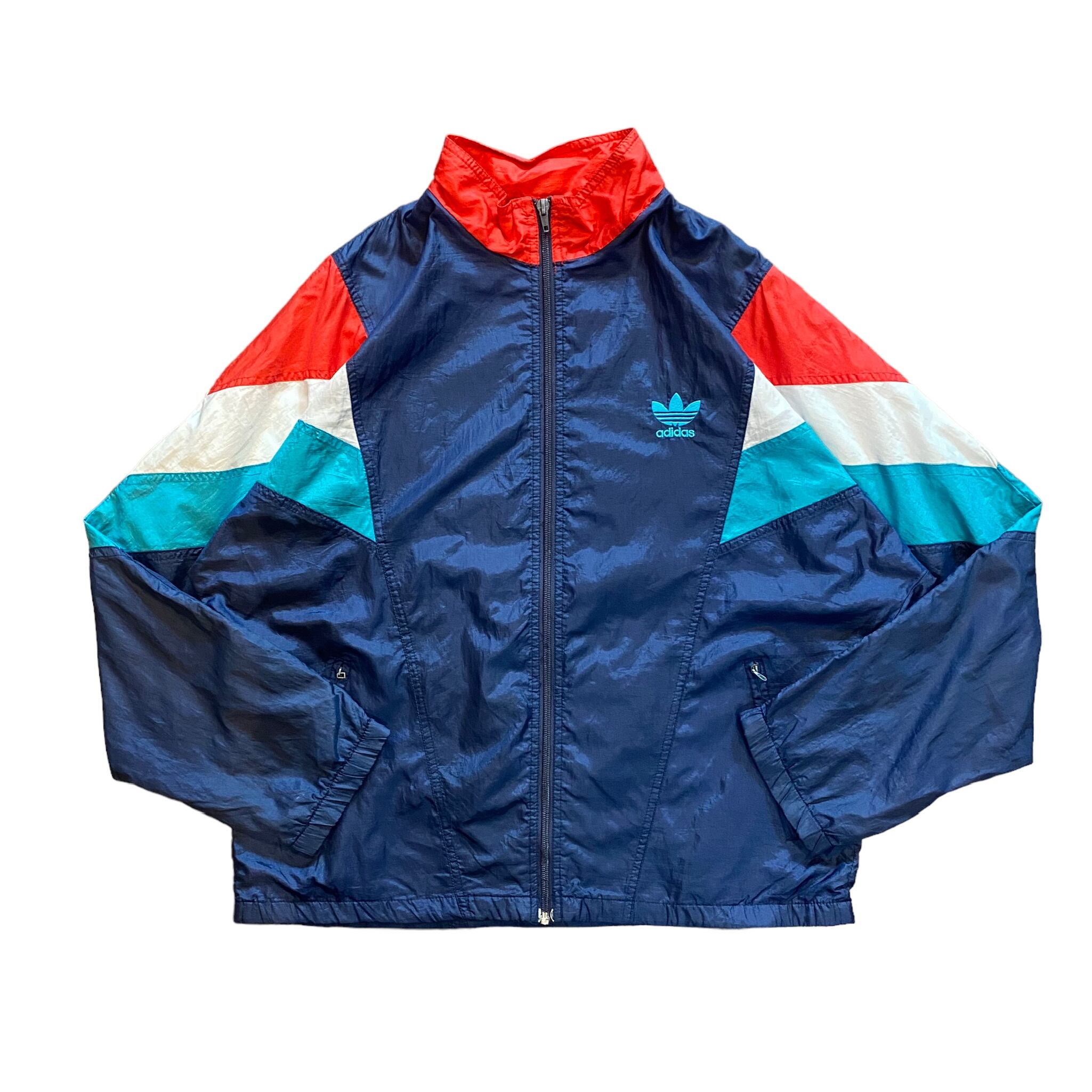 adidas 80's ナイロンジャケット 7 刺繍 / 600