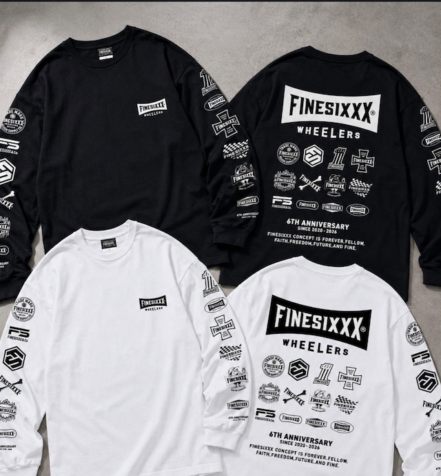 FINESIXXX® 6TH ANNIVERSARY LONGSLEEVES