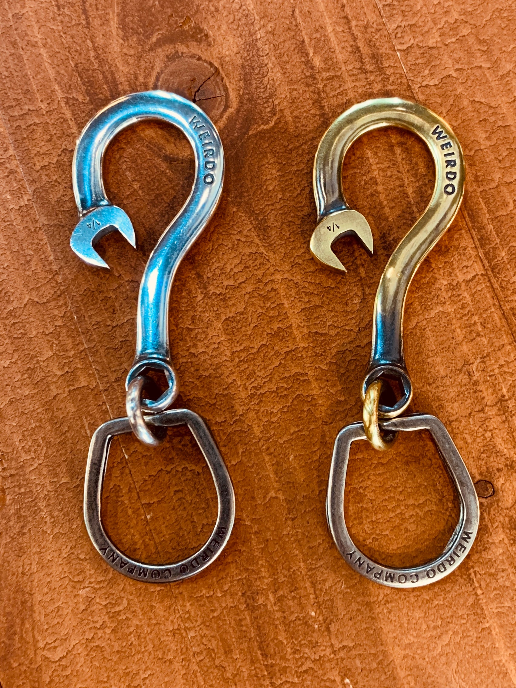 WEIRDO JEWELRY】ウィアード ジュエリー SPANNER-KEY CHAIN (BRASS