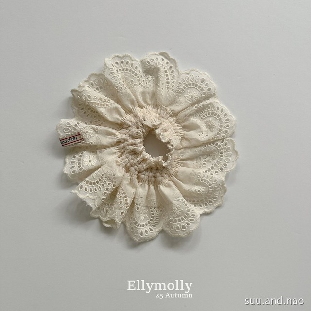 取寄:ELLYMOLLY フラワーシュシュ※送料無料