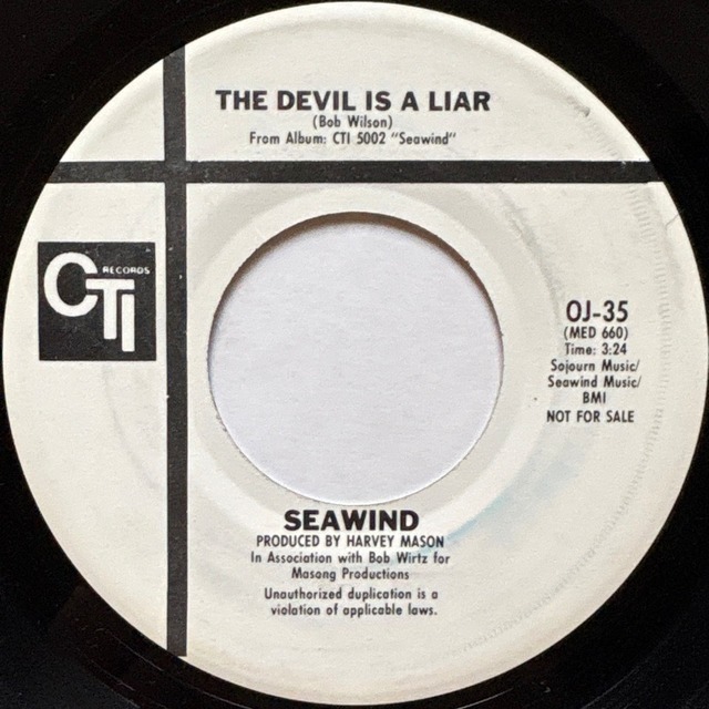 Seawind / The Devil Is A Liar | So Tough Records