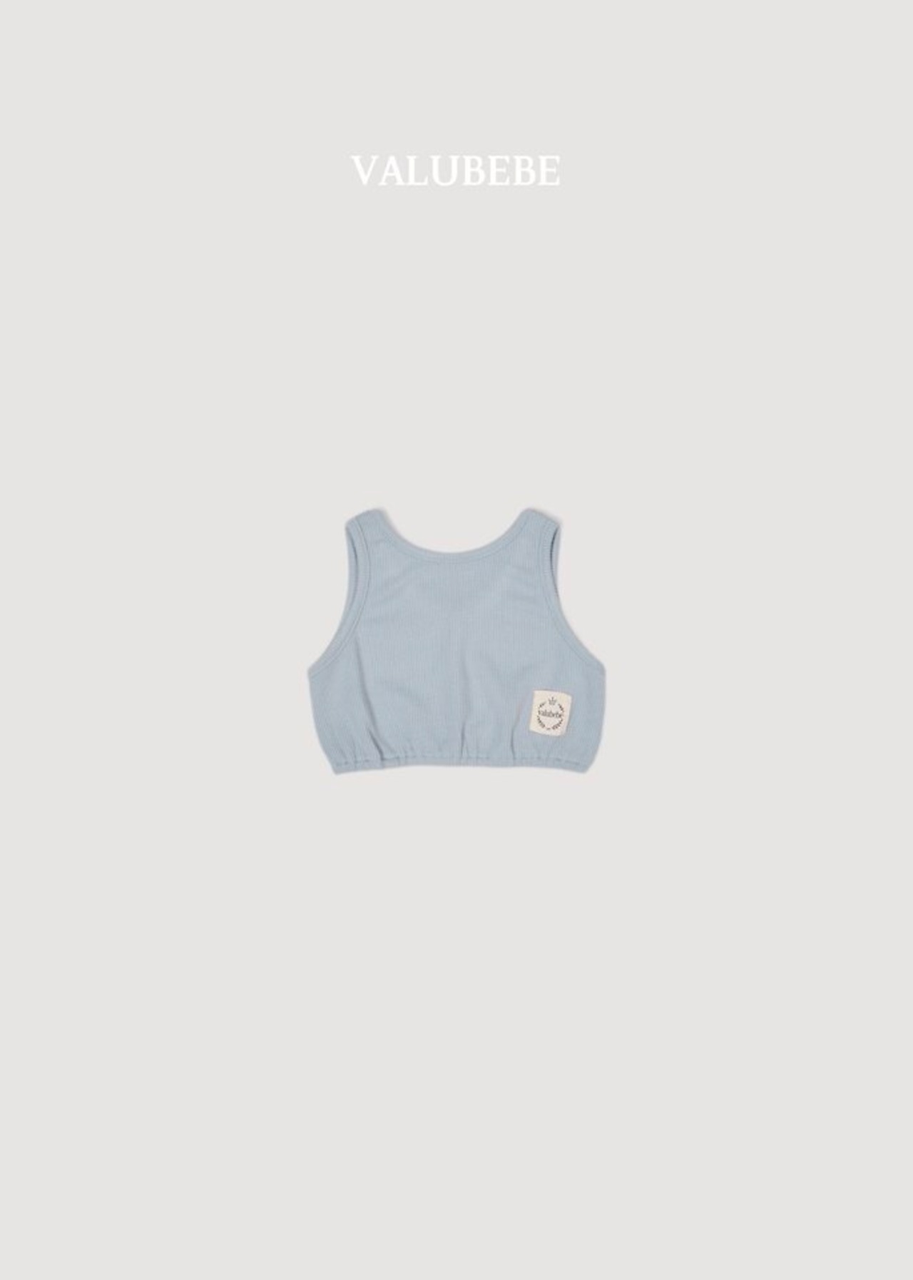 韓国子供服 / 26Autumn / 〖取寄〗valubebe / ハニー リブ ベスト / ベビー服 / キッズ服 *6M~S*