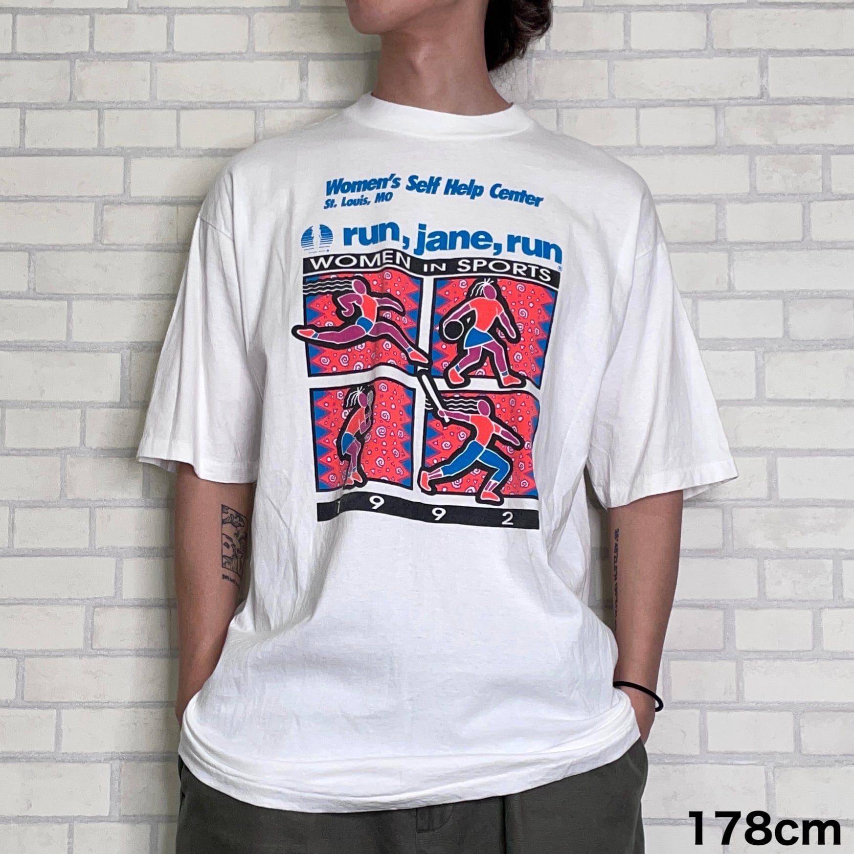 Made in USA】All Sport 半袖Tシャツ XL 両面プリント コットン100  
