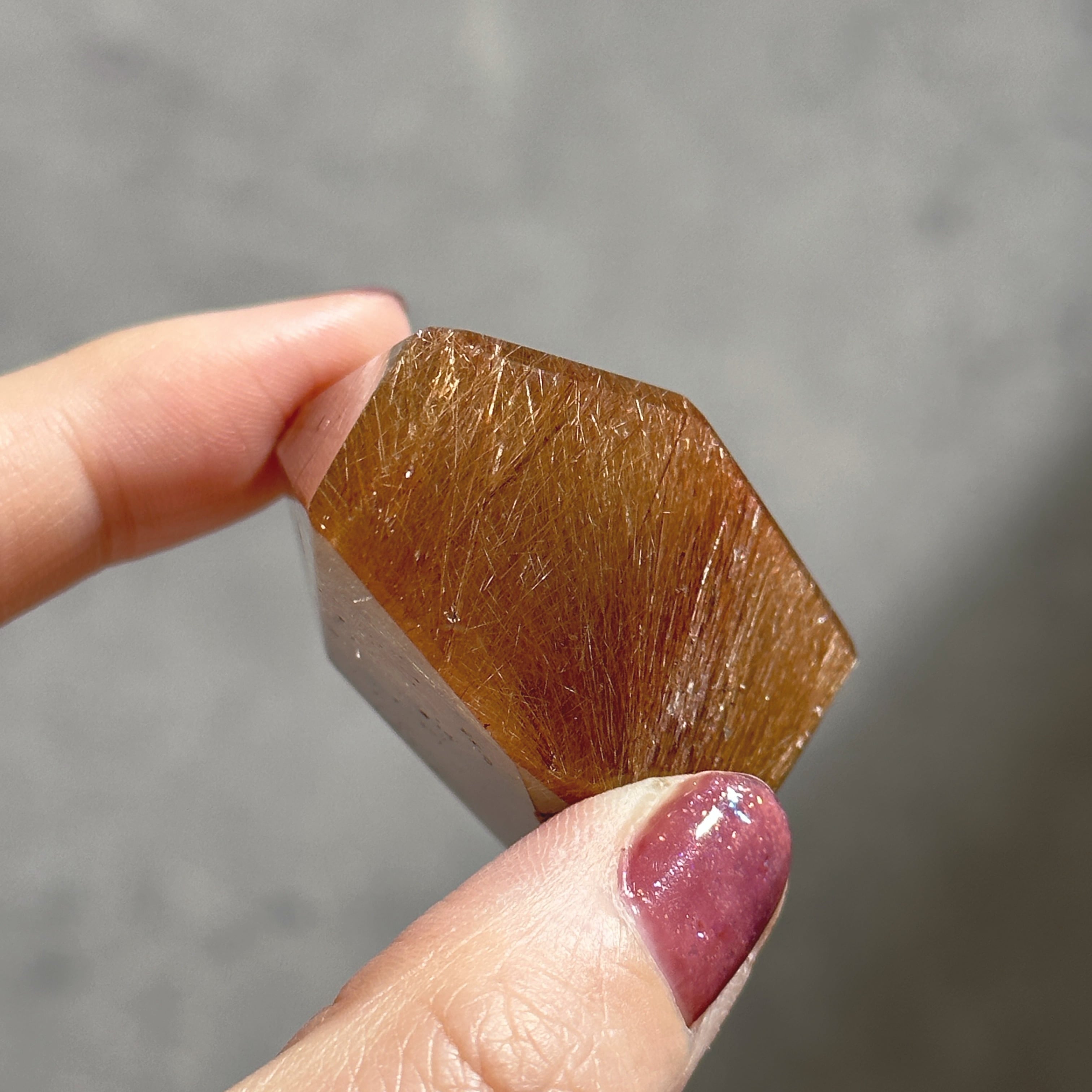 針びっしり◎ルチルインクォーツ フリーフォーム04◇ Rutile in Quartz