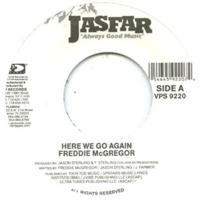 Here We Go Again / Freddie McGregor 7inch