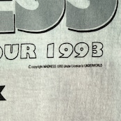 【MADNESS】マッドネス "THE MAN IN MAD SUIT TOUR 1993" 90's Vintage Tシャツ