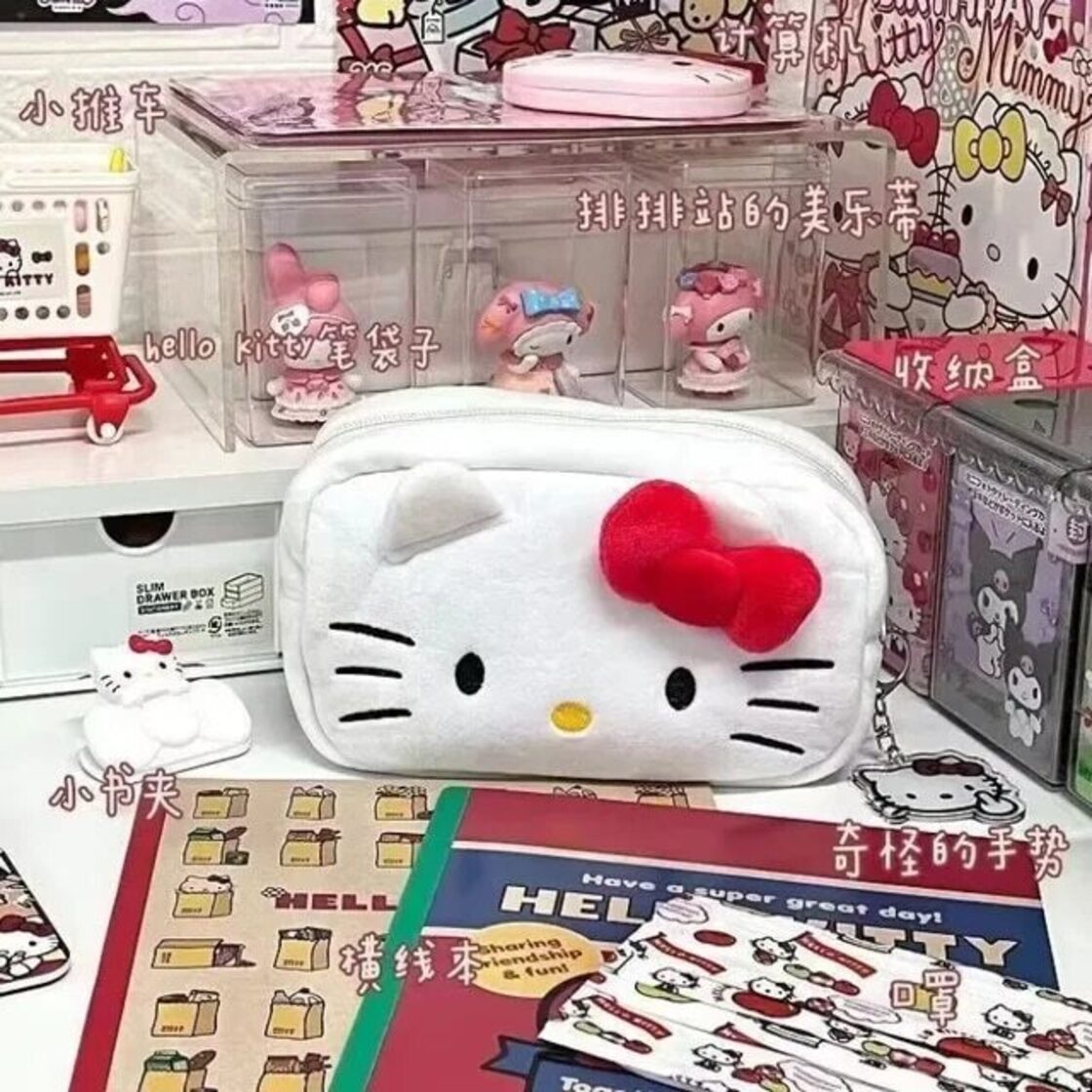 サンリオ キティーちゃん ポーチ 文房具 ペンケース 小学校 筆箱 