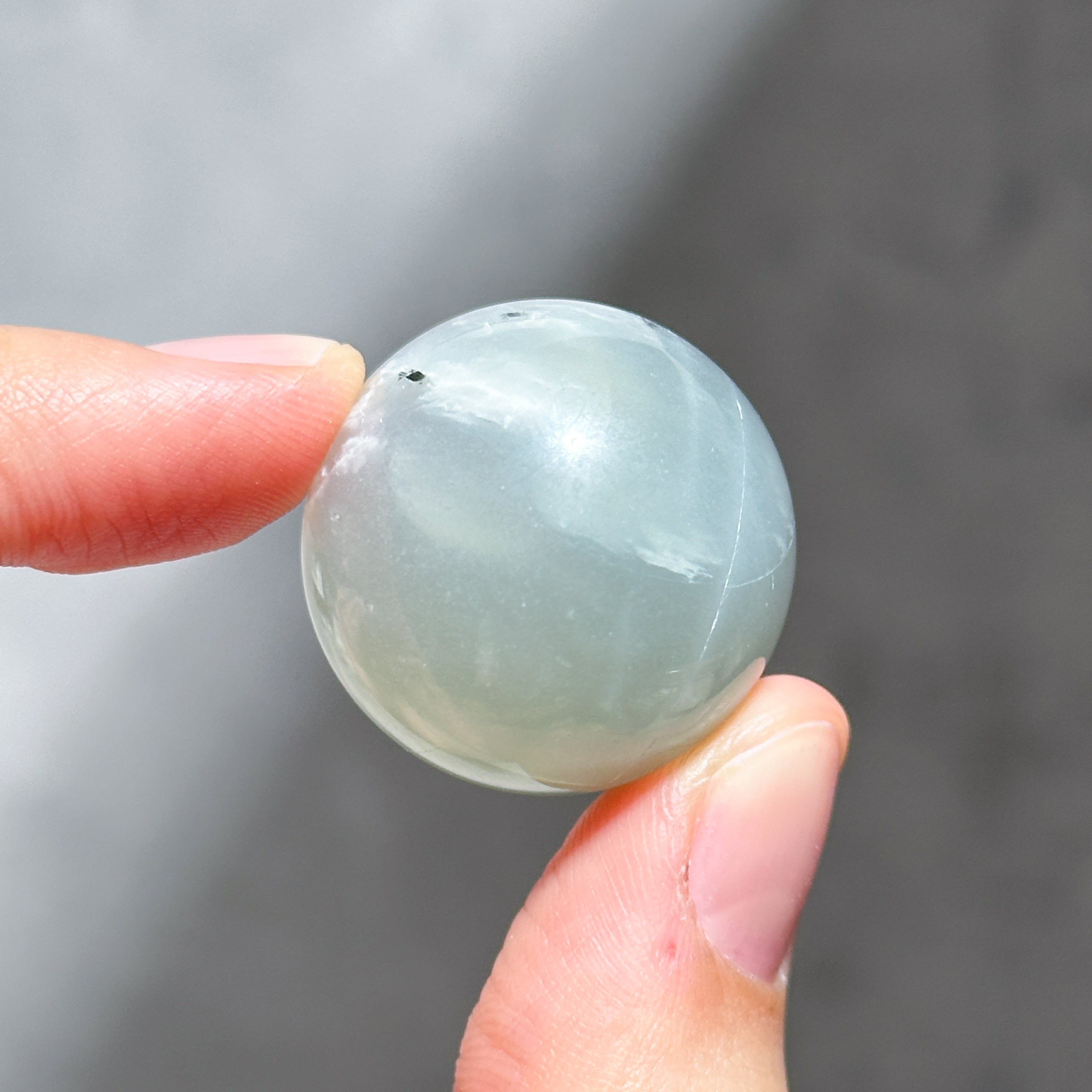 グリーンムーンストーン スフィア(丸玉)21◇Green Moon Stone グリーンムーンストーン スフィア(丸玉)21◇Green Moon Stone