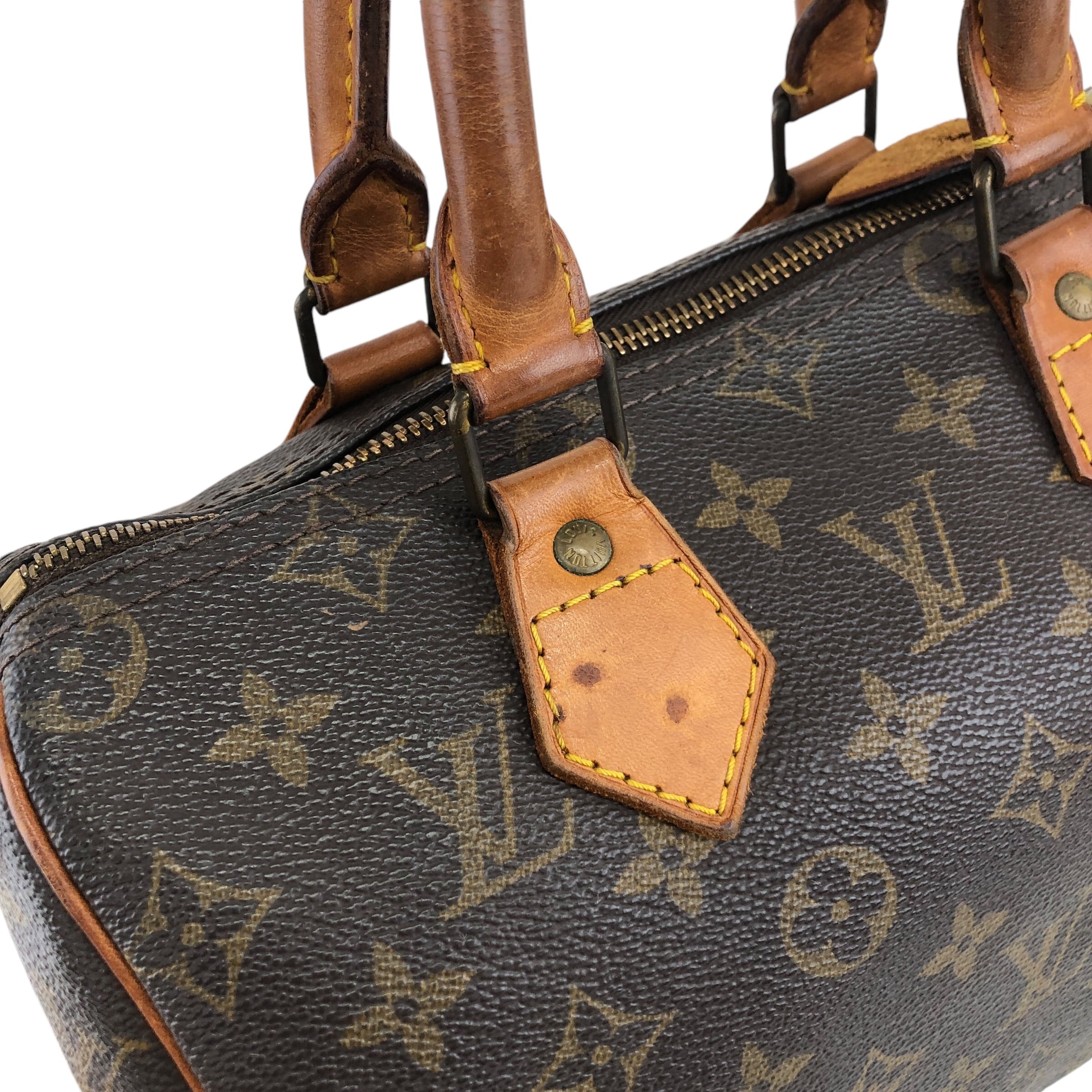 LOUIS 広がる VUITTON ルイヴィトン パピヨン25 ハンドバッグ 