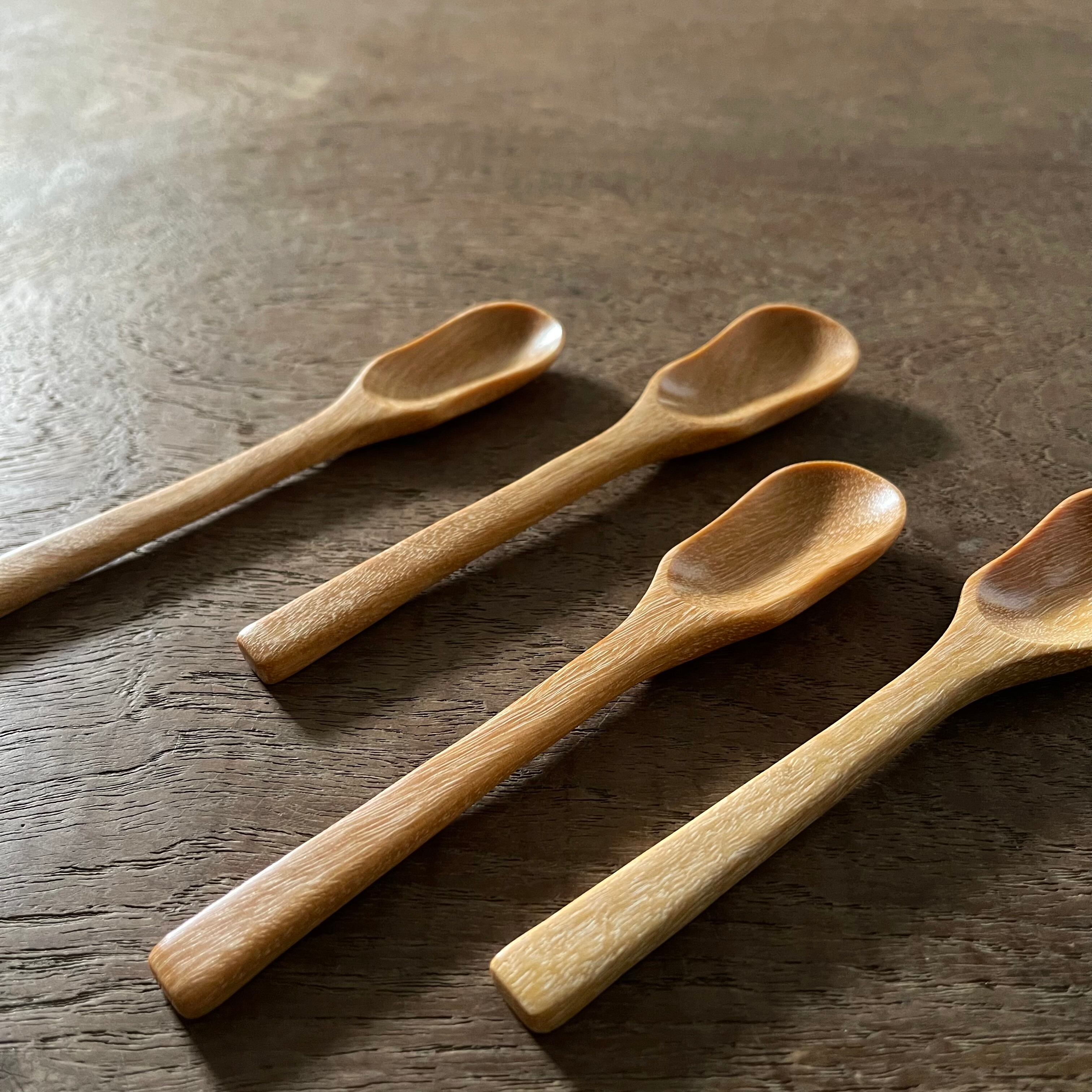 木製 スプーン 2.5cm x 14cm | Paddle(パドル)