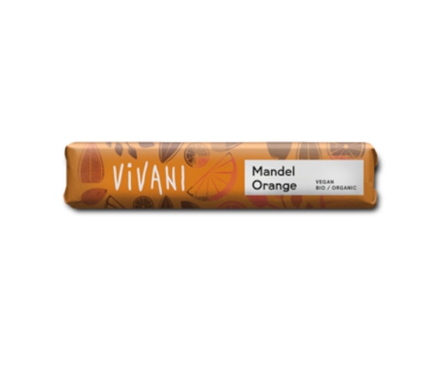 【新発売】ViVANIオーガニックチョコレートバー　アーモンドオレンジ