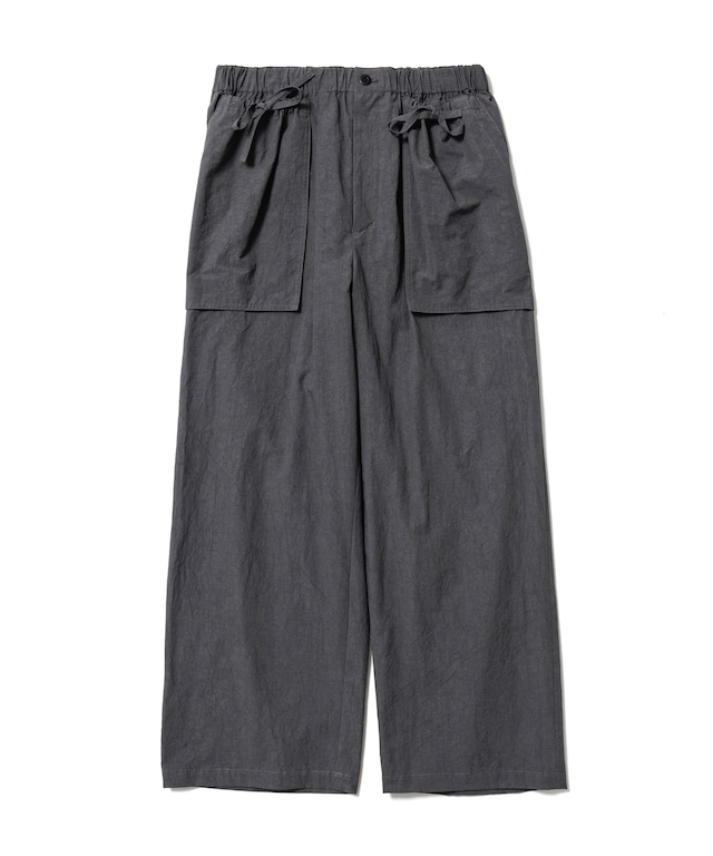 Sasquatchfabrix./24SS-PA9-017 DP BAKER PANTS (CHARCOAL)