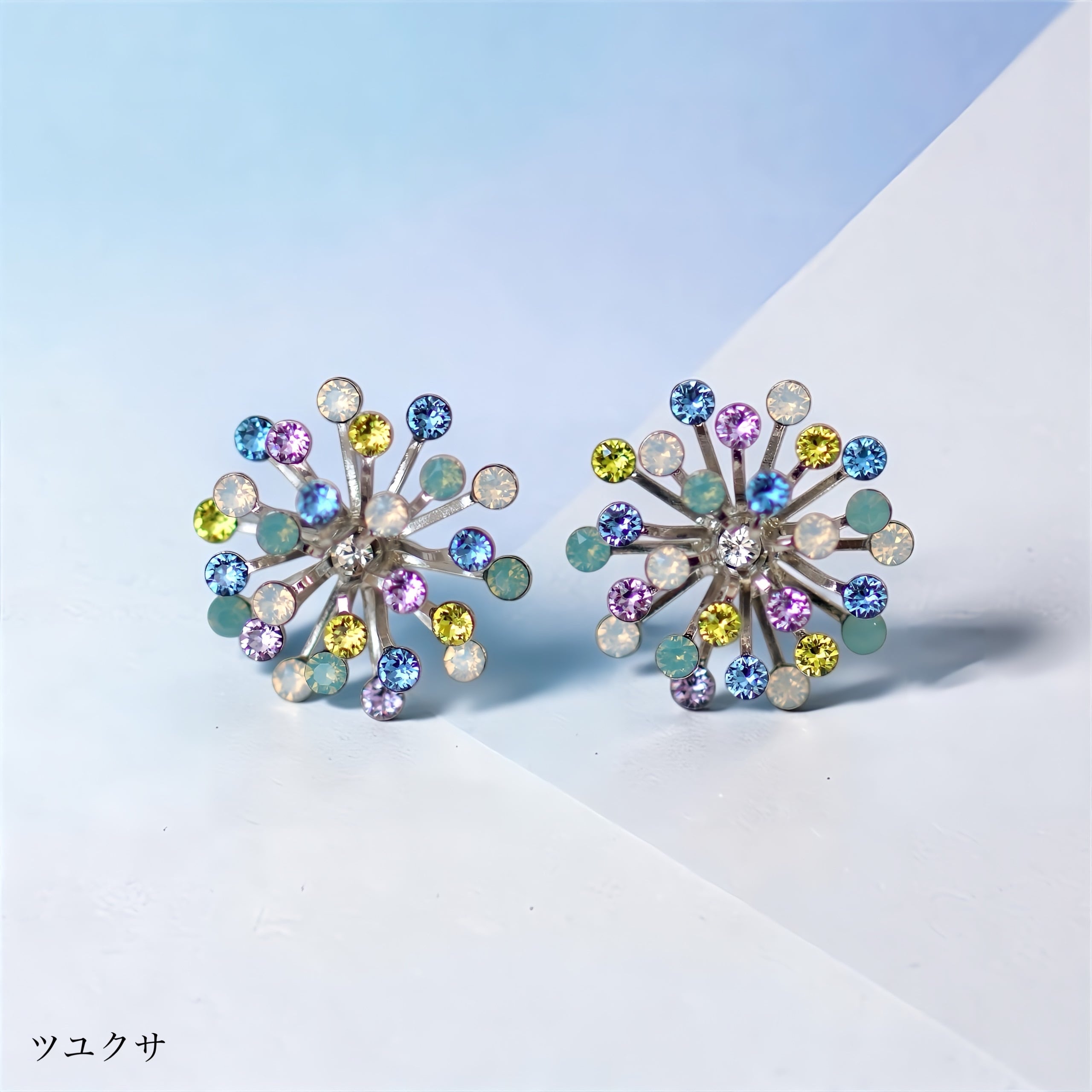 花火ピアス | MAKI NUMOTO (マキ ヌモト) ｜コスチュームジュエリー