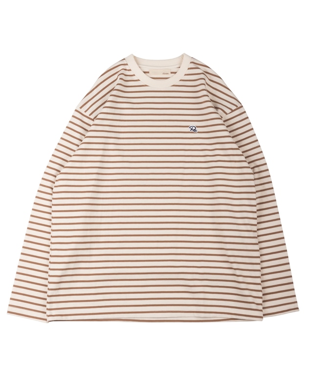 【#Re:room】COLOR STRIPED BIG LONG SLEEVE［REC742］