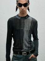 BALIANG Embossed Logo Leather Belt