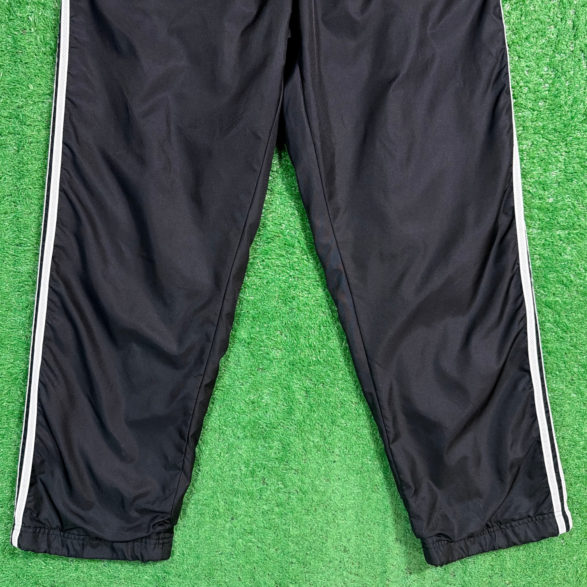 Men's】 90s - adidas ナイロンパンツ / 90年代 アディダス 古着 黒